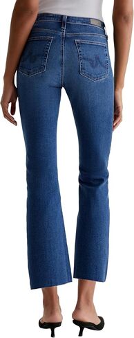 AG Adriano Goldschmied Women's Farrah Mid Rise Crop Boot Jean in Saudi Arabia