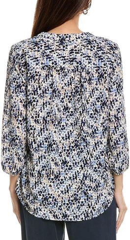Jones New York Women's 3 Quarter SLV V Nk Pleat Front Tunic in Saudi Arabia