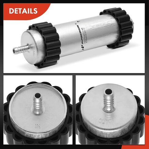 A-Premium Fuel Filter Compatible with Audi Q5 2016 3.0L, Q7 2012-2015 3.0L, A6 Quattro 2015 3.0L, A7 Quattro 2014-2016 3.0L, A8 Quattro 2016 3.0L in Saudi Arabia