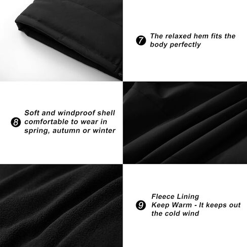 VtuAOL Men's Reversible Fleece Lined Vest Outdoor Lightweight Vest Sleeveless Jacket for Travel Hiking Casual in Kuwait