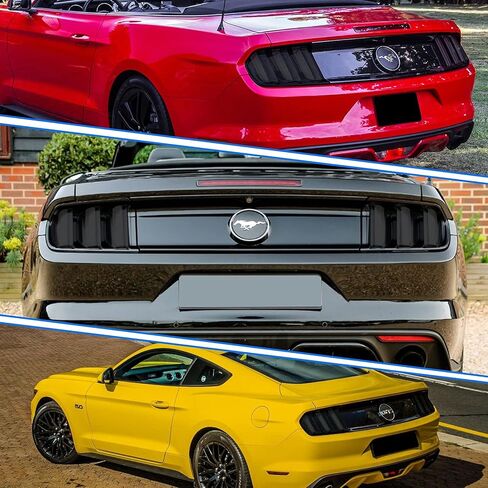 مجموعة مصابيح LED الخلفية من WOLFSTORM، شفافة، متوافقة مع 2015-2023 Ford Mustang Coupe، قابلة للتحويل، Shelby GT350، GT500، تصميم خاص، توافق DOT/SAE in Kuwait