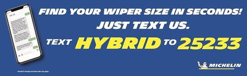 Michelin 14518 Cyclone Premium Hybrid 18" Wiper Blade With Smart-Flex Technology, 1 Pack in Saudi Arabia