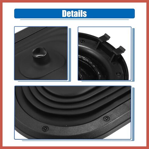 ACROPIX Manual Transmission Gear Shift Lever Boot for Jeep Wrangler 2007 2008 2009 2010 Shift Boot Cover Replaces 52060069AC 52060069AB 52060069AD Car Parts in Saudi Arabia