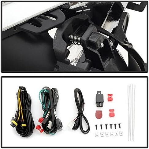 ACANII - For 2015-2016 Chevy Trax Bumper Driving Fog Lights Lamps+Switch+Bulbs Assembly Driver & Passenger Side in Saudi Arabia