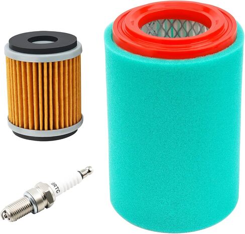 Road Passion 1P0-E4450-00-00 4XE-E4450-00-00 فلتر الهواء ومرشحات الزيت وشمعات الإشعال المتوافقة مع Yamaha Big Bear YFM400 4x4 2003-2012 in Saudi Arabia