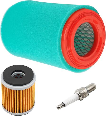 Road Passion 1P0-E4450-00-00 4XE-E4450-00-00 فلتر الهواء ومرشحات الزيت وشمعات الإشعال المتوافقة مع Yamaha Big Bear YFM400 4x4 2003-2012 in Saudi Arabia