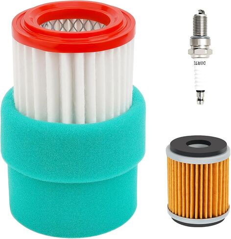 Road Passion 1P0-E4450-00-00 4XE-E4450-00-00 فلتر الهواء ومرشحات الزيت وشمعات الإشعال المتوافقة مع Yamaha Big Bear YFM400 4x4 2003-2012 in Saudi Arabia