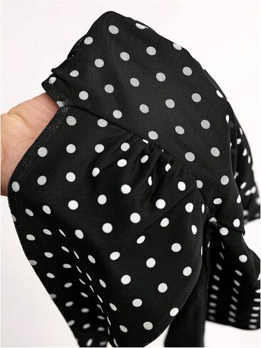 Women's Y2K Polka Dots Backless Halter Tops Sleeveless Ruched Fitted Low Cut Crop Top in Saudi Arabia