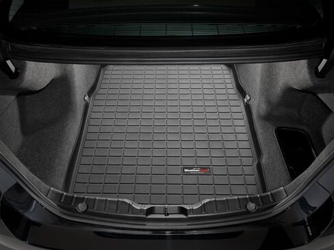 WeatherTech بطانة صندوق السيارة لسيارات BMW 535d، 535i، M5، 528i، 550i - Trunk (40467) أسود in Saudi Arabia