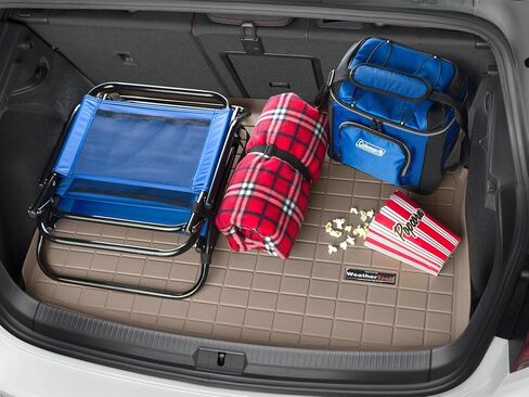 WeatherTech بطانة صندوق السيارة لسيارات BMW 535d، 535i، M5، 528i، 550i - Trunk (40467) أسود in Saudi Arabia