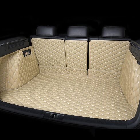 بطانات شحن جلدية للسيارة Lexus RX (AL10/AGL1/GGL1/GYL1) RX 270 350 2009 2010 2011 2012 2013 2014 2015، تغطية كاملة لجميع الأحوال الجوية، سجادات حماية لبطانة صندوق السيارة الخلفي، بيج in Kuwait