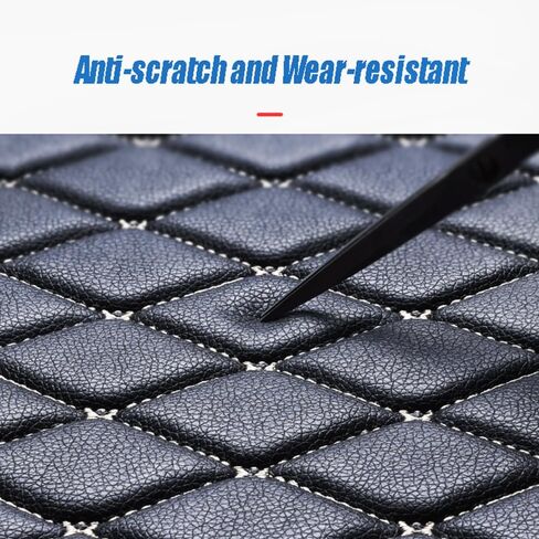 Car Leather Cargo Liners for Lexus RX (AL10/AGL1/GGL1/GYL1) RX 270 350 2009 2010 2011 2012 2013 2014 2015, Full Coverage All Weather Rear Trunk Liner Mats Protector Boot Mats,Beige in Saudi Arabia