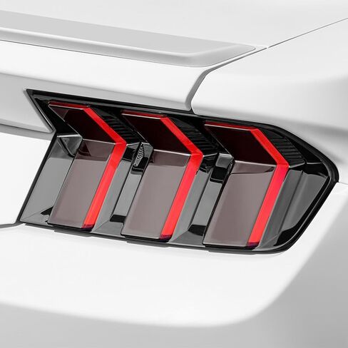 SlickMod PreCut Vinyl Smoke Tint for 2024-2025 Ford Mustang Headlight (Dark Smoke, 2. Headlight) in Saudi Arabia