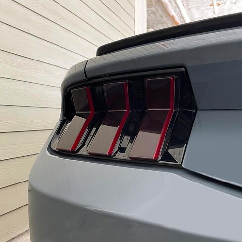 SlickMod PreCut Vinyl Smoke Tint for 2024-2025 Ford Mustang Headlight (Dark Smoke, 2. Headlight) in Saudi Arabia