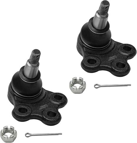 Detroit Axle - 2.4L Front Suspension Kit for 2010-2017 Chevy Equinox GMC Terrain, 4 Inner and Outer Tie Rods 2 Lower Ball Joints 2 Sway Bars 2011 2012 2013 2014 2015 2016 Replacement in Saudi Arabia