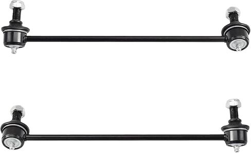 Detroit Axle - 2.4L Front Suspension Kit for 2010-2017 Chevy Equinox GMC Terrain, 4 Inner and Outer Tie Rods 2 Lower Ball Joints 2 Sway Bars 2011 2012 2013 2014 2015 2016 Replacement in Saudi Arabia