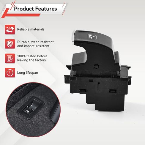 5G0959855G 5G0959855M 5G0959855 Electric Power Window Switch Lifter Button for VW Volkswagen Golf MK7 7 Passat B8 Tiguan Touran in Saudi Arabia