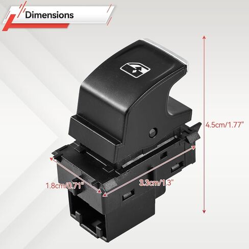 5G0959855G 5G0959855M 5G0959855 Electric Power Window Switch Lifter Button for VW Volkswagen Golf MK7 7 Passat B8 Tiguan Touran in Saudi Arabia