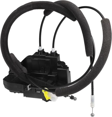 X AUTOHAUX Replacement Front Left Driver Side Power Door Lock Actuator Motor with Cable for Nissan Titan 2005-2012 Door Latch Actuator Assembly Replace No.80500ZH200 Black in Saudi Arabia