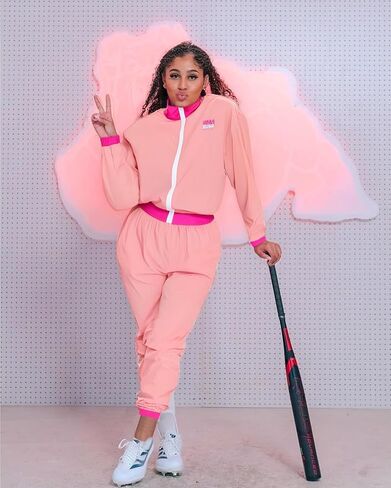 UOUA 80s Windbreaker Jacket for Women Retro Color Block Wind Breaker Long Sleeve Reversible Casual Coat in Saudi Arabia