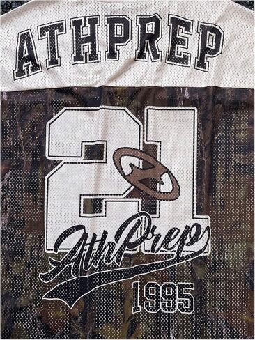 تي شيرت رجالي Y2k Camo Tee جرافيك لكرة القدم من الجيرسيه بأكمام قصيرة ورقبة على شكل V صيفي تي شيرت علوي ملابس الشارع in Saudi Arabia