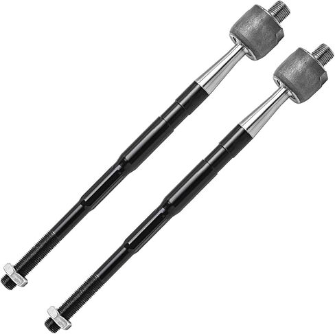 محور ديترويت - زوج قضبان ربط داخلية أمامية لسيارة 2010-2017 شيفروليه إكوينوكس جي إم سي تيرين 2011 2012 2013 2014 2015 2016، 2 استبدال وصلات نهاية قضيب الربط الداخلي in Kuwait