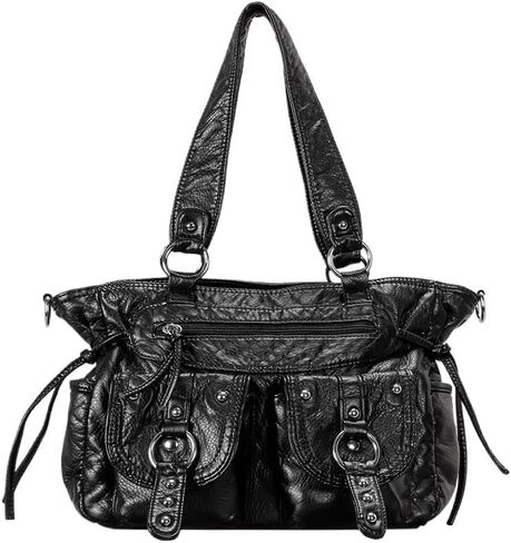 Fashion Studded Shoulder Bag for Women – Vintage Streetwear Handbag Trendy Crossbody Bag Chic Y2k Purse Tote Bag in Saudi Arabia