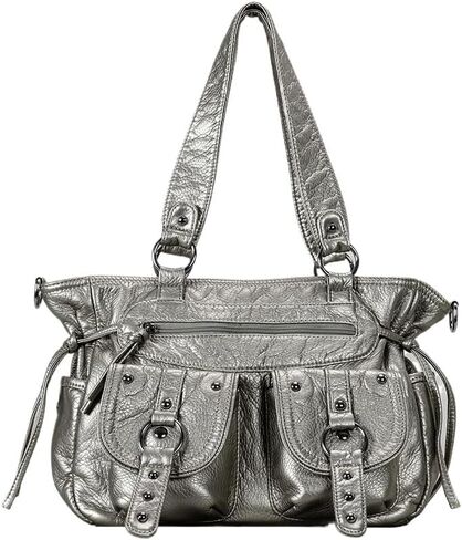 Fashion Studded Shoulder Bag for Women – Vintage Streetwear Handbag Trendy Crossbody Bag Chic Y2k Purse Tote Bag in Saudi Arabia
