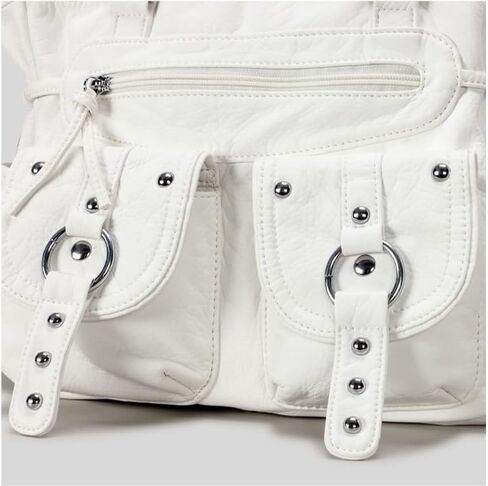 Fashion Studded Shoulder Bag for Women – Vintage Streetwear Handbag Trendy Crossbody Bag Chic Y2k Purse Tote Bag in Saudi Arabia