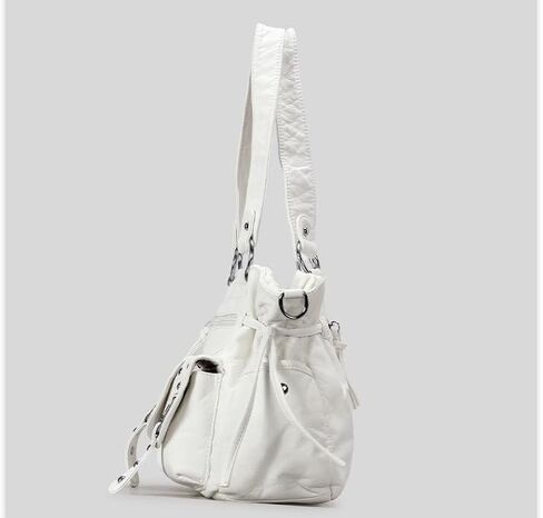 Fashion Studded Shoulder Bag for Women – Vintage Streetwear Handbag Trendy Crossbody Bag Chic Y2k Purse Tote Bag in Saudi Arabia