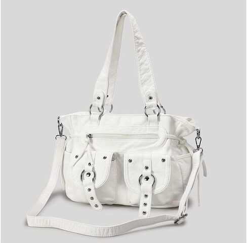 Fashion Studded Shoulder Bag for Women – Vintage Streetwear Handbag Trendy Crossbody Bag Chic Y2k Purse Tote Bag in Saudi Arabia