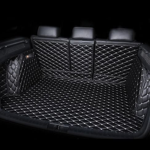Car Leather Cargo Liners for Lexus RX (AL10/AGL1/GGL1/GYL1) RX 270 350 2009 2010 2011 2012 2013 2014 2015, Full Coverage All Weather Rear Trunk Liner Mats Protector Boot Mats,Beige in Saudi Arabia