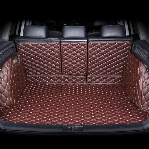 بطانات شحن جلدية للسيارة Lexus RX (AL10/AGL1/GGL1/GYL1) RX 270 350 2009 2010 2011 2012 2013 2014 2015، تغطية كاملة لجميع الأحوال الجوية، سجادات حماية لبطانة صندوق السيارة الخلفي، بيج in Kuwait