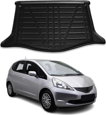 OMAC Cargo Mats Liner لسيارة Honda Fit 2006-2008 أسود مناسب لجميع الأحوال الجوية TPE in Saudi Arabia