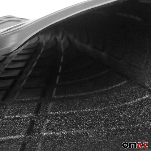 OMAC Cargo Mats Liner لسيارة Honda Fit 2006-2008 أسود مناسب لجميع الأحوال الجوية TPE in Saudi Arabia