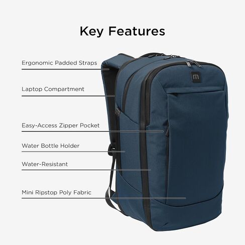 TravisMathew Lateral Backpack TMB107, Navy in Saudi Arabia