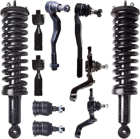 Front shocks and struts Kit for 1995-2004 for Toyota for Tacoma,4pcs Tie Rod End Replaces 171352L Shock Absorbers Complete Assembly Suspension Kit in Saudi Arabia