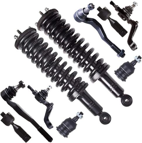 Front shocks and struts Kit for 1995-2004 for Toyota for Tacoma,4pcs Tie Rod End Replaces 171352L Shock Absorbers Complete Assembly Suspension Kit in Saudi Arabia