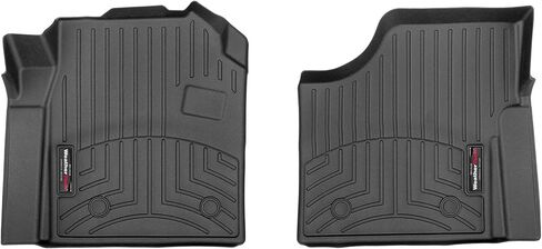 WeatherTech Custom Fit FloorLiners for 567, 579, T680, T880, W990-1st Row (4416251V), Black in Saudi Arabia