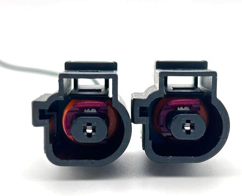 Oil Pressure Sensor Connector Pigtail 1J0 973 081 - Compatible with Audi and Volkswagen, 1998-2016 2Pcs 1-pin Connecto in Saudi Arabia