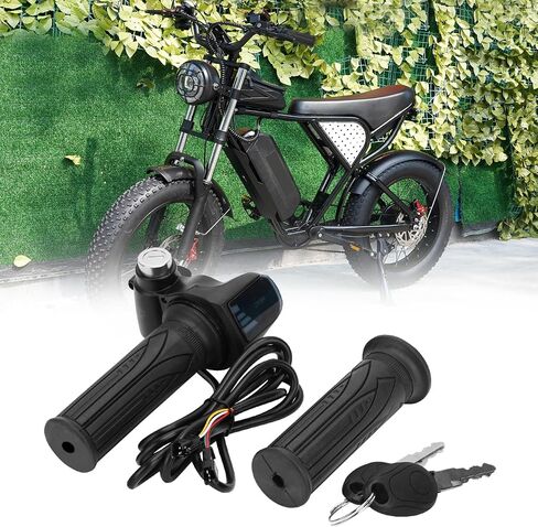 Electronic Throttle Grips Handlebar for Ridstar Q20/Q20 PRO/H20 PRO/H26 PRO, High-Precision Original Ridstar Throttle Grips Handlebar Assy Handle Acceleration for Ridstar in Saudi Arabia