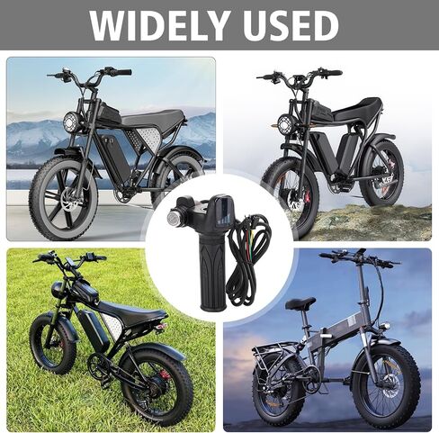 Electronic Throttle Grips Handlebar for Ridstar Q20/Q20 PRO/H20 PRO/H26 PRO, High-Precision Original Ridstar Throttle Grips Handlebar Assy Handle Acceleration for Ridstar in Saudi Arabia