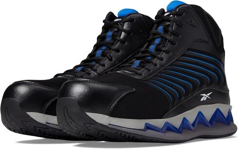 Reebok Work Men's RB3223 Zig Elusion Heritage Work Construction Shoe Black Safety, 9 Wide in Saudi Arabia