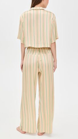 Lunya Women's Washable Silk High Rise Pants Set in Saudi Arabia