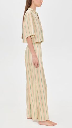 Lunya Women's Washable Silk High Rise Pants Set in Saudi Arabia