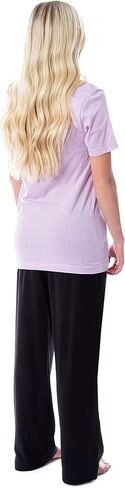 INTIMO Peanuts Womens' Snoopy Woodstock Keep Calm Hug On Character Splatter Paint Sleep Pajama Set in Saudi Arabia