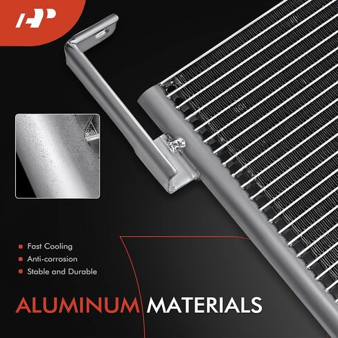 A-Premium Air Conditioning A/C Condenser Compatible with Chrysler Neon 2000-2002 & Dodge Neon 2000-2005, SX 2.0 2003-2005 & Plymouth Neon 2000-2001, 2.0L 2.4L, Replace# 5014582 in Saudi Arabia