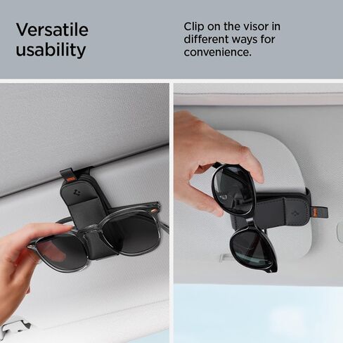 حامل غلاف شمسي نباتي فيلو مغناطيسي فيلو مصمم لنموذج تسلا الجديد Y 2025 تحديث ، طراز 3/Y/S/X/Cybertruck و Car Visor (Black) - 2 Pack in Kuwait