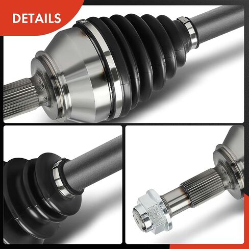 A-Premium CV Axle Shaft Assembly Compatible with Ram ProMaster 1500 2014-2017, ProMaster 2500 2014-2018, ProMaster 3500 2014-2018, 3.0L, Front Left Driver Side in Saudi Arabia