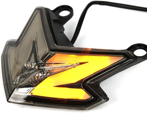 Newsmarts Integrated TailLight Turn Signals Brake Lamp Compatible with for Kawasaki Ninja ZX6R/Z800/Z125 Pro 2013-2018 in Saudi Arabia